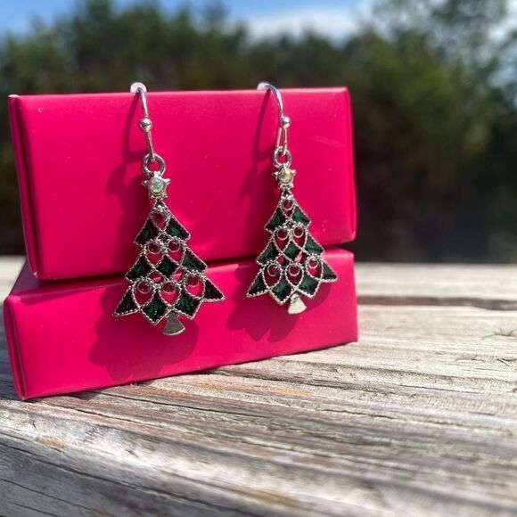 Festive Holiday Earrings  - Picture 1 of 5